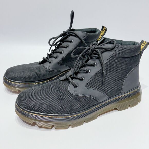 Dr. Doc Martens Bonny Tech Extra Tough Poly Rubber Black Chukka Boots Men’s 12 - Picture 1 of 15